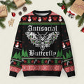 Antisocial Butterfly Ugly Christmas Sweater Family Christmas Sweaters Xmas Clothes Gifts.jpeg