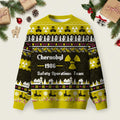 Chernobyl 1986 Yellow Ugly Christmas Sweater Casual Christmas Outfits Xmas Apparel.png