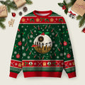 Galactic Snow Globe Ugly Christmas Sweater Christmas Vacation Clothing Holiday Apparel.png