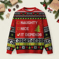 It Depends Ugly Christmas Sweater Festive Clothing Christmas Outfits Ideas Gifts.jpeg