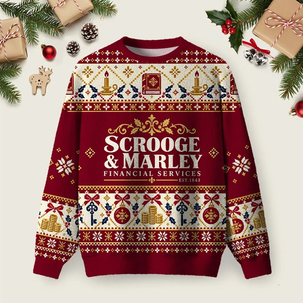Holiday Penny Pincher Ugly Christmas Sweater Xmas Clothing Christmas Outfits Ideas Gifts.png