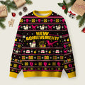 New Achievement Gamer Ugly Christmas Sweater Festive Clothing Christmas Apparel.png