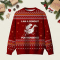 For Nonsense Red Ugly Christmas Sweater Christmas Vacation Apparel Xmas Outfits Ideas
