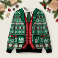 Fake Suit Retro Computer Ugly Christmas Sweater Winter Clothing Christmas Outfits Ideas.png