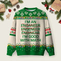 I Am Good With Math Ugly Christmas Sweater Cute Mathematics Meme Christmas Clothes Gifts.png