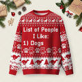 List Of People I Like Ugly Christmas Sweater Funny Holiday Sweaters Xmas Clothes Gifts.jpeg
