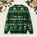 Not A Complete Idiot Ugly Christmas Sweater Meme Winter Apparel Xmas Outfits Ideas.png