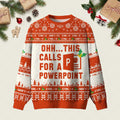 Ohh This Calls For A Powerpoint Ugly Christmas Sweater Casual Christmas Party Outfits Xmas Gifts