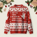 May The Force Be Ever In Your Favour Bilbo Baggins Ugly Christmas Sweater Funny Holiday Sweaters.jpeg
