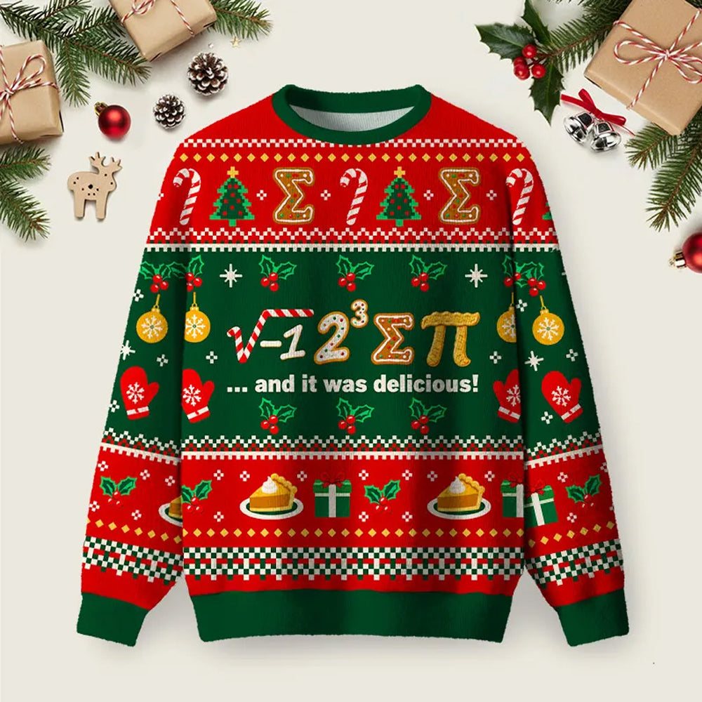 I Ate Some Pi Ugly Christmas Sweater Cold Weather Clothes Christmas Outfits Ideas.png