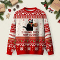I Found This Ham Azing Ugly Christmas Sweater Xmas Apparel Christmas Clothes Gifts.jpeg