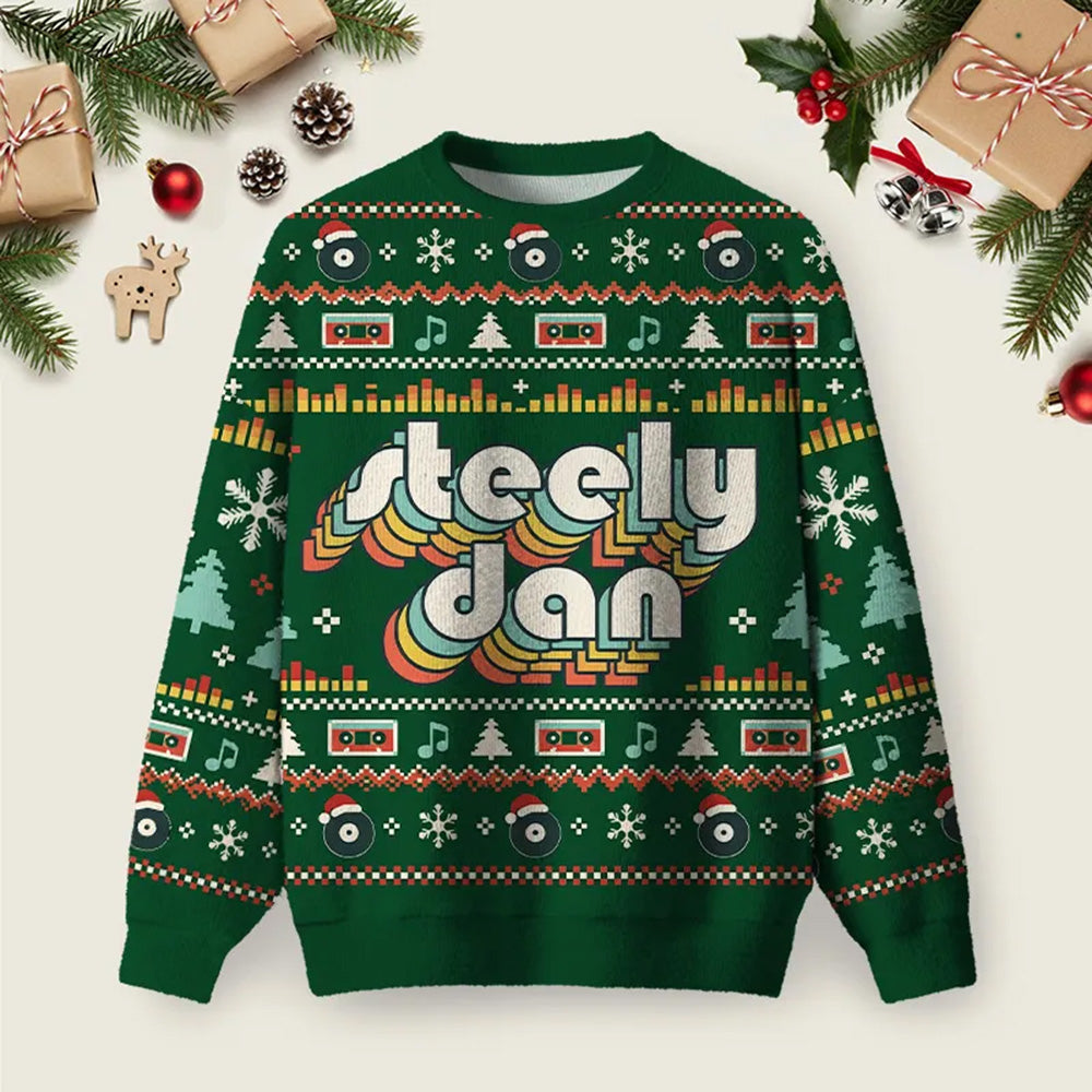 Steely Dan Ugly Christmas Sweater Christmas Day Clothes Xmas Apparel Presents Ideas