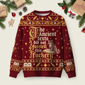 The Ancient Texts Did Not Foretell This Fuckery Ugly Christmas Sweater Christmas Party Clothes