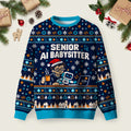 Senior AI Babysitter Ugly Christmas Sweater Casual Christmas Party Clothes Xmas Presents.png