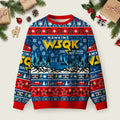 Retro 80s Town Radio Station Ugly Christmas Sweater Winter Warm Clothes Xmas Attire.png