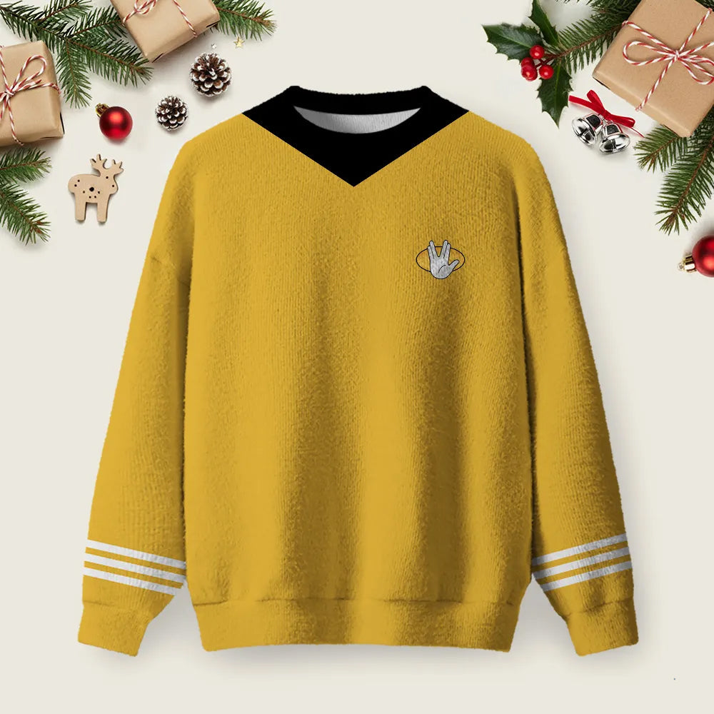 Starship Captain Command Division Uniform Ugly Christmas Sweater Xmas Party Outfits Ideas.png