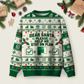 Santa�s Project Plan Ugly Christmas Sweater Clothes For Christmas Xmas Outfits Ideas.png