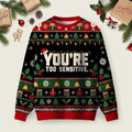 Seasonally Sensitive Ugly Christmas Sweater Christmas Day Clothes Xmas Apparel Gifts.png