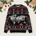 Skynet Tech Support Cyberdyne Systems Ugly Christmas Sweater Xmas Apparel Gifts Ideas.png