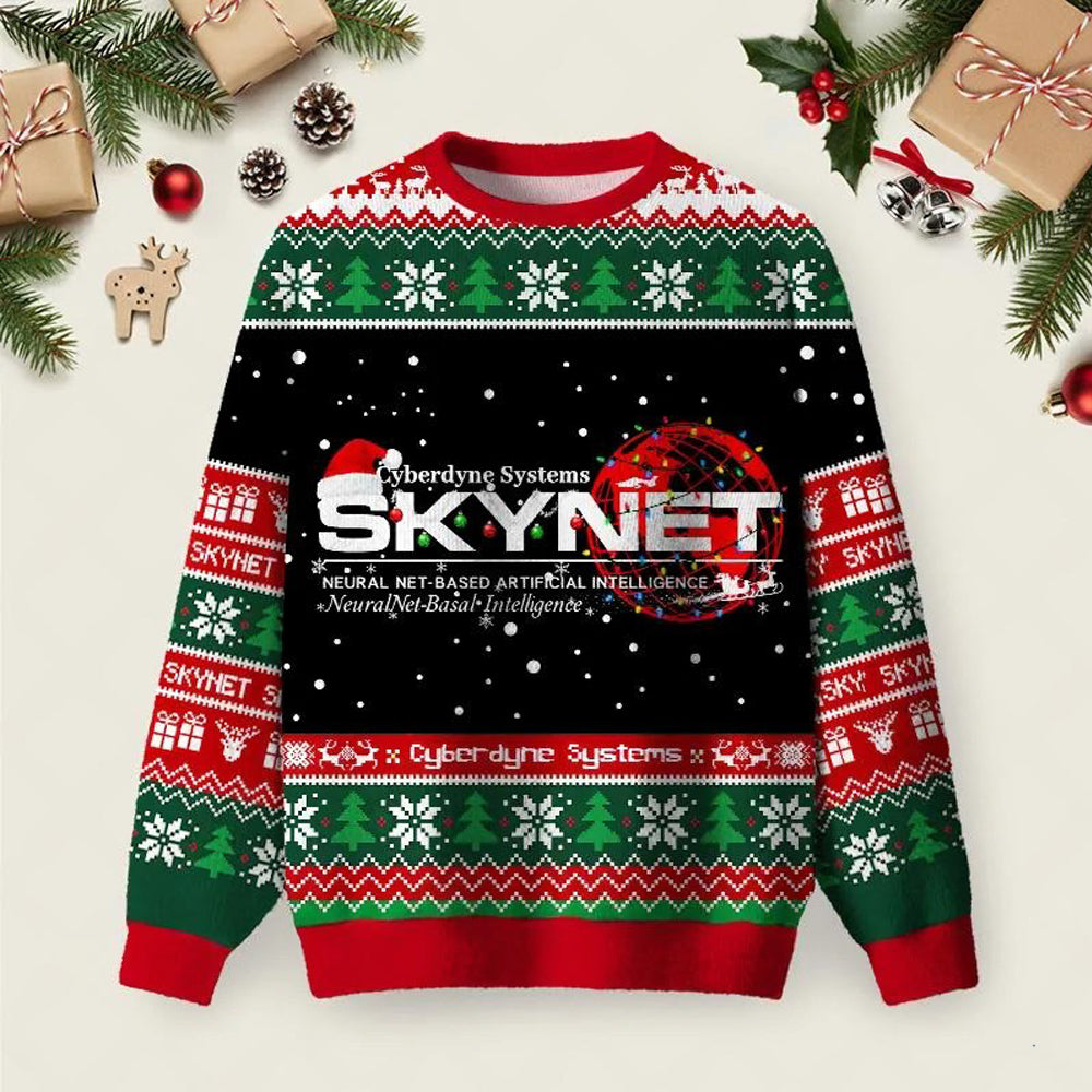 Skynet Workspace Ugly Christmas Sweater Warm Clothes For Winter Festive Apparel.jpeg