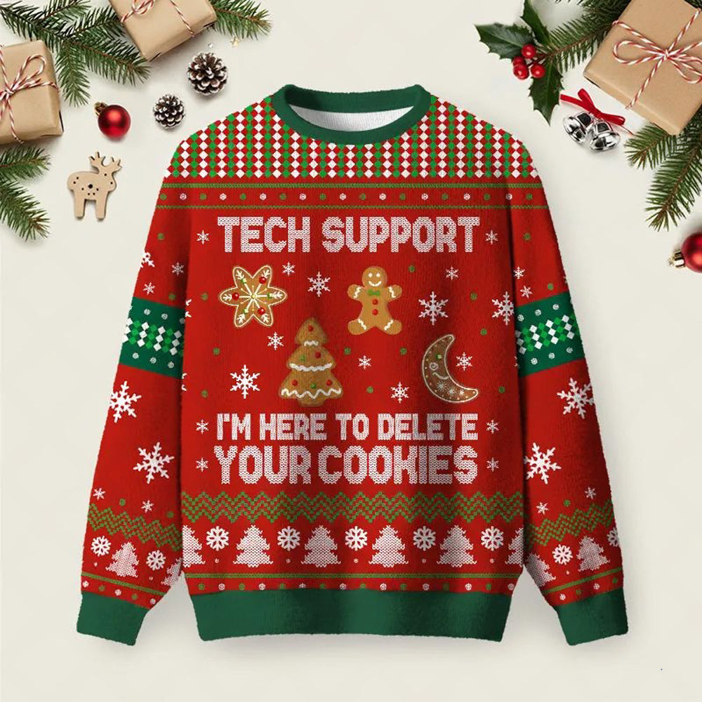 Tech Support Computer Programmer Red Ugly Christmas Sweater Winter Apparel Christmas Presents.jpeg