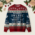 Sorry I_m Late Ugly Christmas Sweater Winter Clothes Xmas Attire Christmas Outfits.png