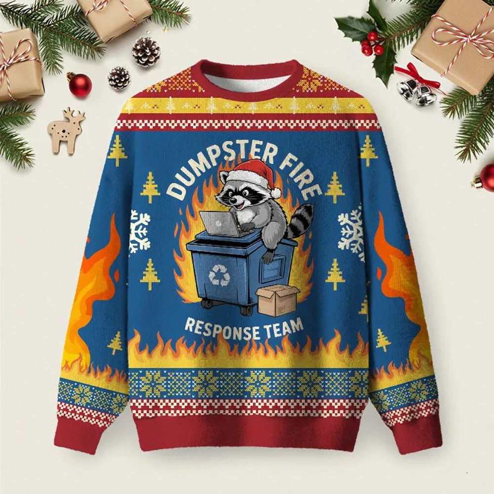 Trash Panda Blue Ugly Christmas Sweater Christmas Vacation Clothes Xmas Attire Gifts.jpeg