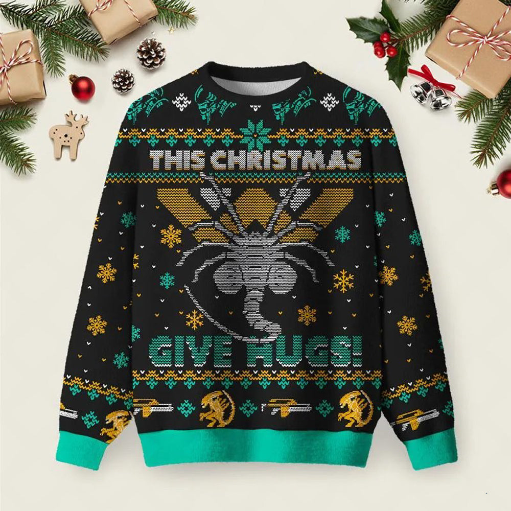 This Christmas Give Hugs Ugly Christmas Sweater Warm Clothes For Winter Xmas Attire Gifts.jpeg