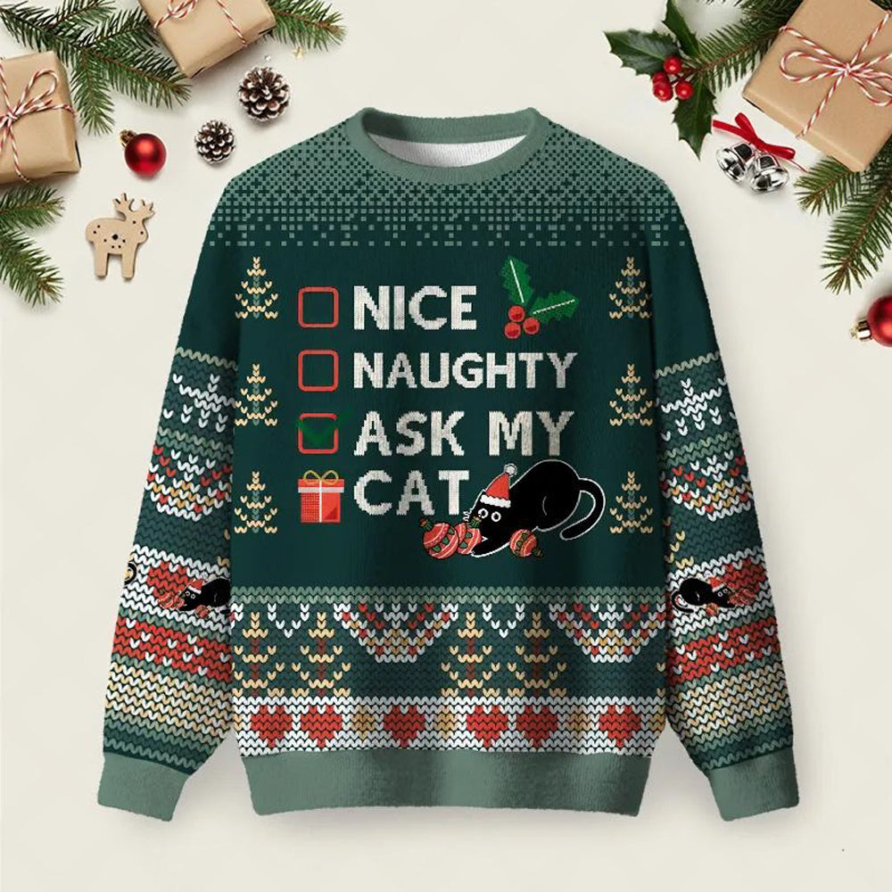 The Cat_s Christmas List Ugly Christmas Sweater Xmas Outfits Ideas Winter Apparel.jpeg