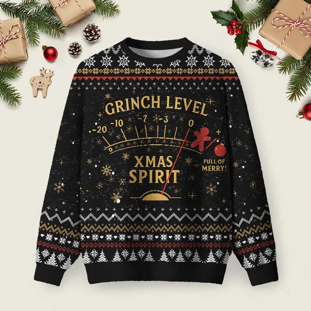 Xmas Spirit Meter Ugly Christmas Sweater Christmas Vacation Apparel Xmas Clothes Gifts.jpeg