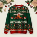 Pompeii Warning Ugly Christmas Sweater Casual Christmas Outfits Xmas Attire Gifts