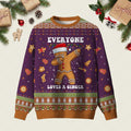 Gingerbread Dabbing Everyone Loves A Ginger Ugly Christmas Sweater Funny Xmas Sweaters