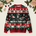 Never Forget Ugly Christmas Sweater Christmas Vacation Apparel Xmas Attire Gifts Ideas