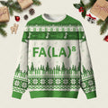 FALA Ugly Christmas Sweater Funny Holiday Sweaters Christmas Gifts For Boyfriend