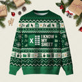 Excel I Know My Sheet Ugly Christmas Sweater Xmas Party Clothes Christmas Gifts