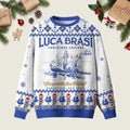 LUCA BRASI Ugly Christmas Sweater Xmas Clothing Winter Apparel Christmas Gifts