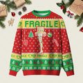 Fragile Holiday Cheer Ugly Christmas Sweater Silly Christmas Sweaters Xmas Outfits