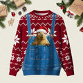 Overalls Groundhog Ugly Christmas Sweater Christmas Day Outfit Xmas Sweater Gifts