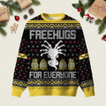 Free Hugs For Everyone Ugly Christmas Sweater Christmas Day Outfit Xmas Gifts For Husband