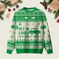 Get In Loser We_re Going To Therapy Ugly Christmas Sweater Funny Xmas Outfit Gift Ideas