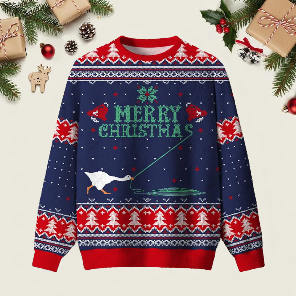 Merry Honked Christmas Funny Honk Ugly Christmas Sweater Xmas Clothes Gifts Ideas