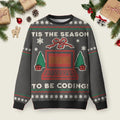 Coding Tis The Season Ugly Christmas Sweater Funny Holiday Sweaters Xmas Gifts For Coder