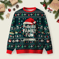 Forced Family Fun Ugly Christmas Sweater Christmas Vacation Clothing Gifts For Sister