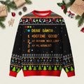Dear Santa Define Good Ugly Christmas Sweater Holiday Christmas Sweaters Gifts For Friends