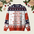 The Office Christmas Party Ugly Christmas Sweater Xmas Apparel Holiday Clothing Gifts