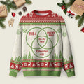 You Are Here Ugly Christmas Sweater Casual Christmas Party Outfits Xmas Attire Gifts