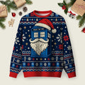 Santa�s Time Box Ugly Christmas Sweater Winter Attire Xmas Apparel Christmas Pullover
