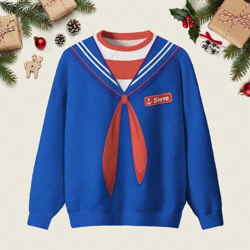 Steve Harrington Ugly Christmas Sweater Christmas Vacation Clothing Xmas Apparel Gifts