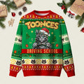 Toonces The Driving Cat Ugly Christmas Sweater Christmas Vacation Apparel Xmas Gifts