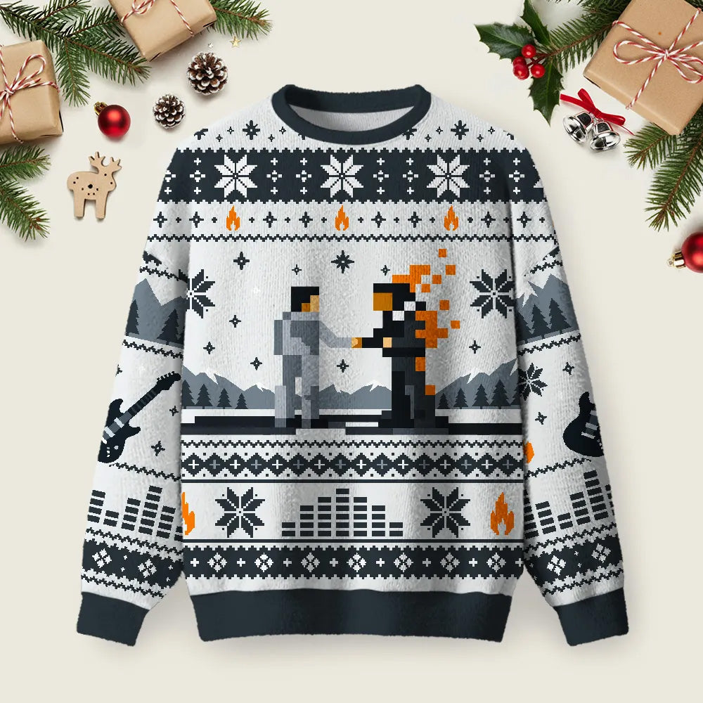 Wish You Were Here Ugly Christmas Sweater Winter Apparel Xmas Outfits Ideas Gifts